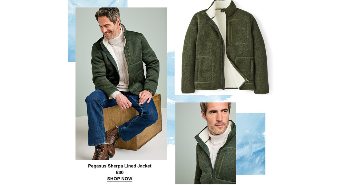 Pegasus Sherpa Lined Jacket - MA328